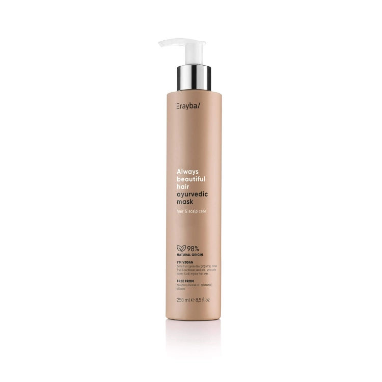 Erayba Always Beautiful Hair Ayurvedic Mask – wegańska maska ajurwedyjska głęboko regenerująca 250ml