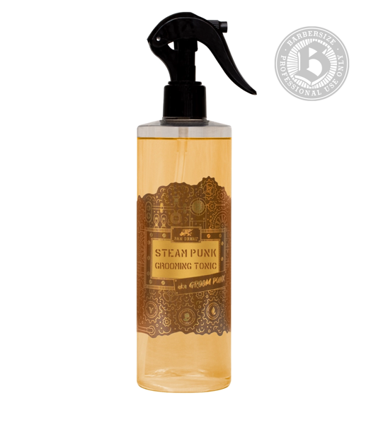 Pan Drwal Steam Punk Grooming Tonic – prestyler i tonik do układania włosów o zapachu wieku pary 400ml
