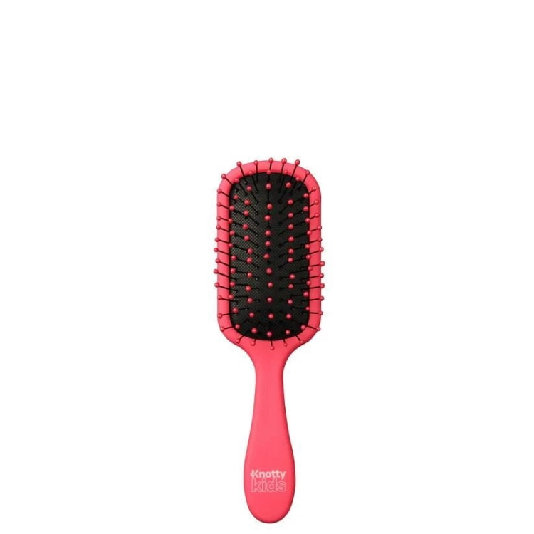The Knot Dr. Knotty Kids® Red – profesjonalna czerwona szczotka do rozczesywania włosów dla dzieci