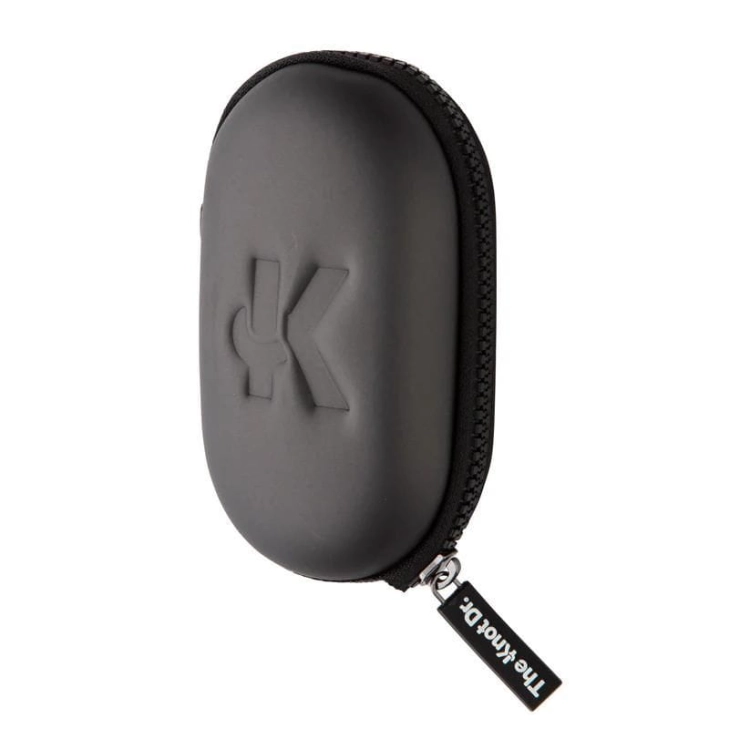 The Knot Dr. Protective Travel Headcase Black – czarny sztywny pokrowiec ochronny na szczotkę do włosów