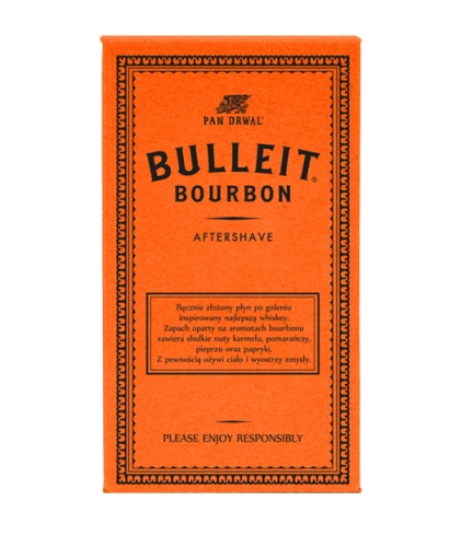 Pan Drwal Bulleit Aftershave woda po goleniu zapach bourbonu 100ml