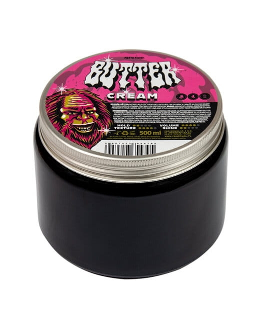 Pan Drwal Butter Pomade Matte Clay XXL matowa pomada do włosów na bazie wody 500ml