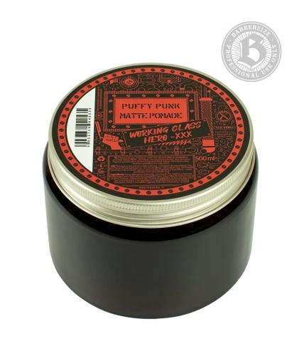 Pan Drwal Puffy Punk Working Class Hero matowa pomada do włosów 500ml