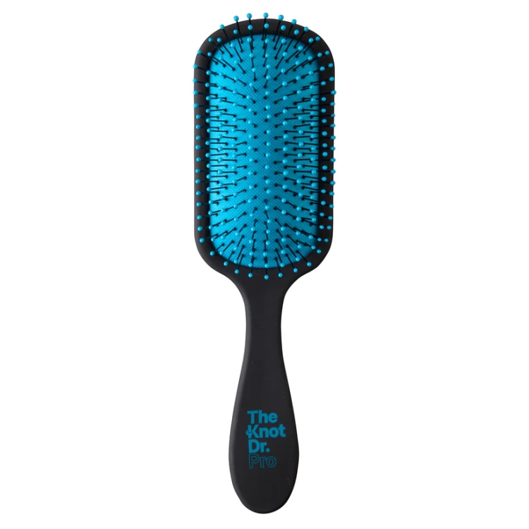 The Knot Dr. The Pro Blue – profesjonalna szczotka do rozczesywania włosów niebieska