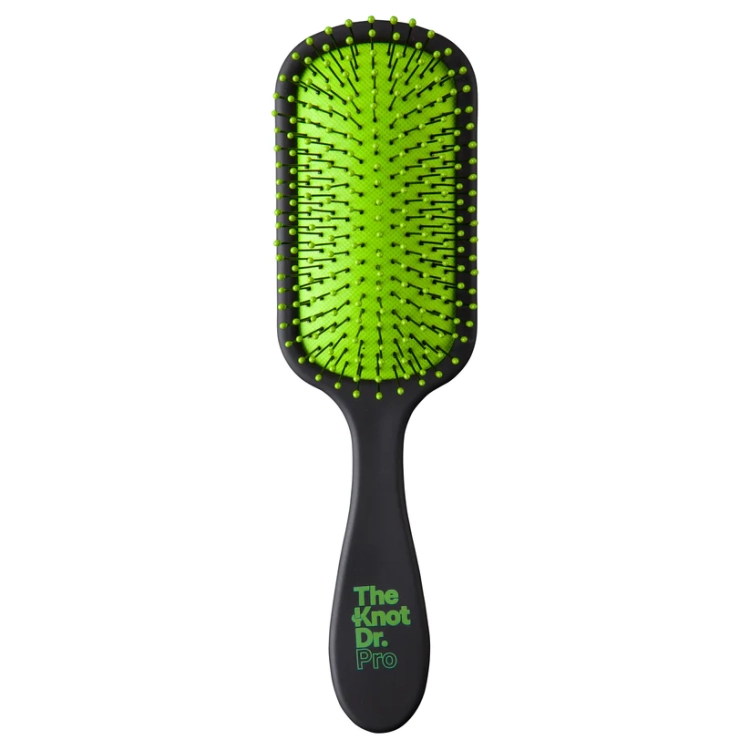 The Knot Dr. The Pro Green – profesjonalna szczotka do rozczesywania włosów zielona