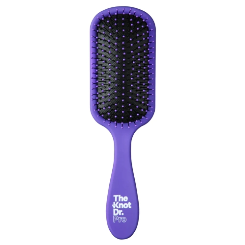 The Knot Dr. The Pro Brite Purple – profesjonalna fioletowa szczotka do rozczesywania włosów o wysokim połysku