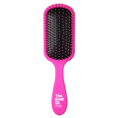 The Knot Dr. The Pro Brite Pink – profesjonalna różowa szczotka do rozczesywania włosów o wysokim połysku