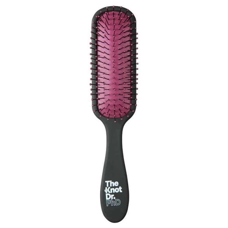 The Knot Dr. The PhD Red – profesjonalna czerwona szczotka do rozczesywania gęstych i wymagających włosów