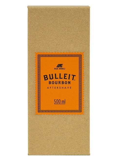 Pan Drwal Bulleit Bourbon Aftershave woda po goleniu barberska pojemność salonowa Barbersize 500ml