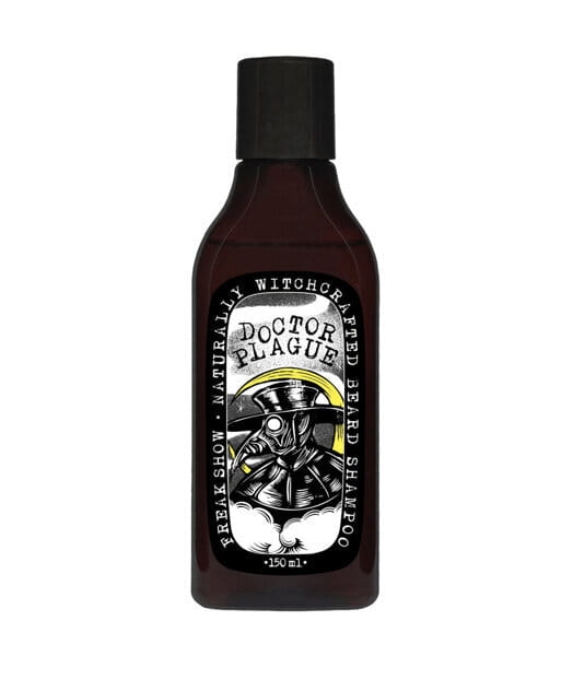 Pan Drwal Freak Show Doctor Plague szampon do brody oczyszczający o zapachu ziół i kadzidła 150ml