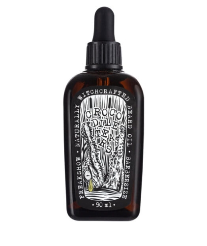 Pan Drwal Freak Show Crocodile Tears olejek do brody duża pojemność XL o zapachu karaibskiego rumu 90ml