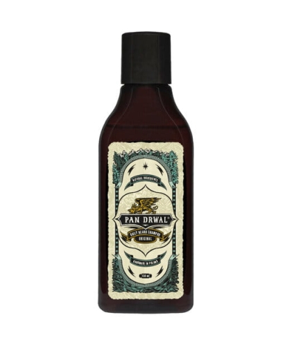 Pan Drwal Original profesjonalny naturalny szampon do brody nawilżenie i zmiękczenie zarostu 150ml