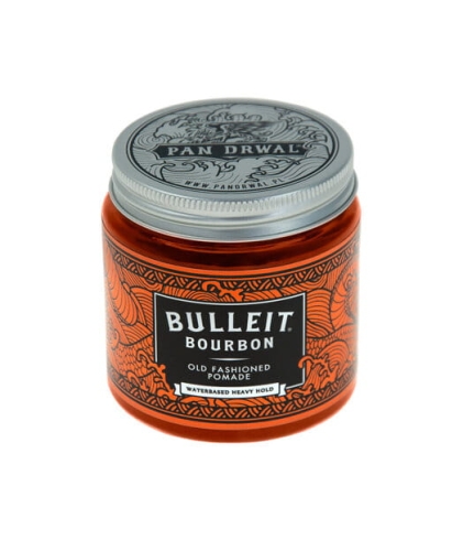 Pan Drwal Bulleit Bourbon Old Fashioned Pomade wodna pomada do włosów mocny chwyt średni połysk 120ml