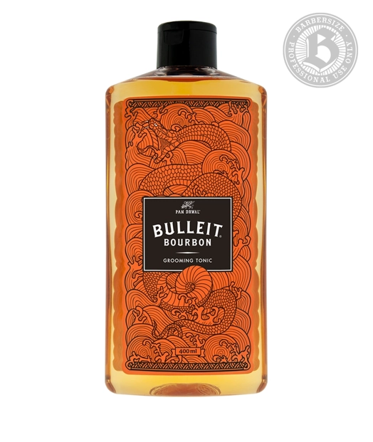 Pan Drwal Bulleit Bourbon Grooming Tonic tonik do układania włosów prestylizator termoochrona XXL 400ml