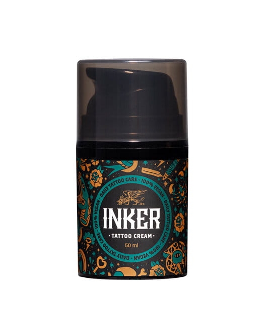 Pan Drwal Inker Tattoo Cream profesjonalny dermo-krem do pielęgnacji, gojenia i ochrony tatuażu 50ml