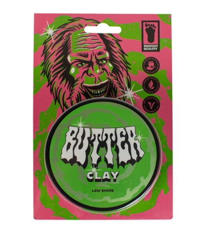 Pan Drwal Butter Clay Wodna Pomada do Włosów 150 ml Matowe Wykończenie i Mocny Chwyt