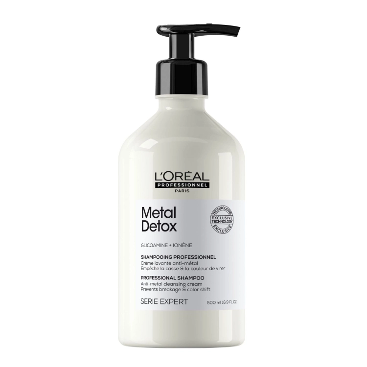 L'Oréal Professionnel Serie Expert Metal Detox – szampon neutralizujący metale we włóknach włosów 500ml