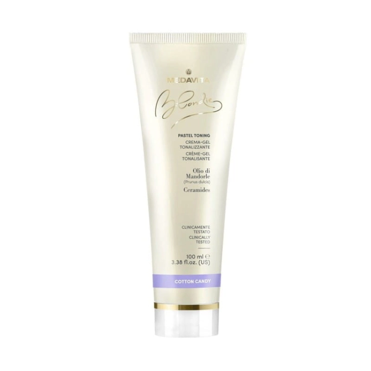 Medavita Choice Blondie Pastel Toning Dreamy Cotton Candy – pastelowy toner różowo-cukierkowy do włosów blond 100ml