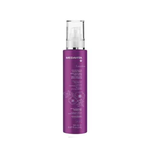 Medavita Luxviva Color Fixative Sealing Spray profesjonalny spray uszczelniający łuskę i utrwalający kolor włosów 150ml