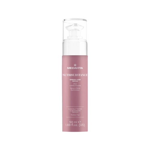 Medavita Nutrisubstance Shining Hair Serum luksusowe odżywczo-nawilżające serum rozświetlające do włosów suchych i matowych 50ml