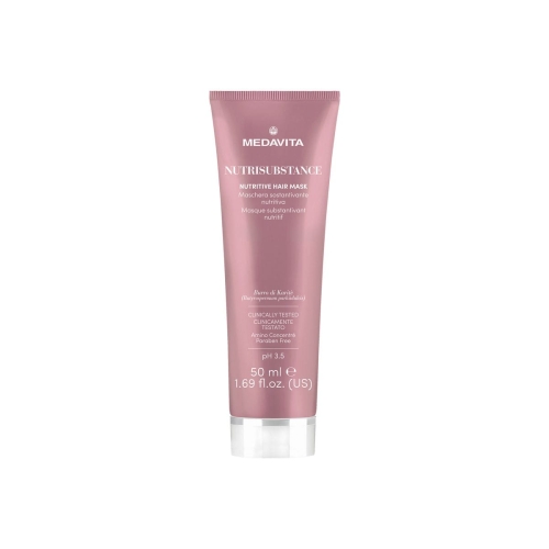Medavita Nutrisubstance Nutritive Hair Mask – głęboko odżywcza i nawilżająca maska do włosów suchych 50ml (Travel Size)