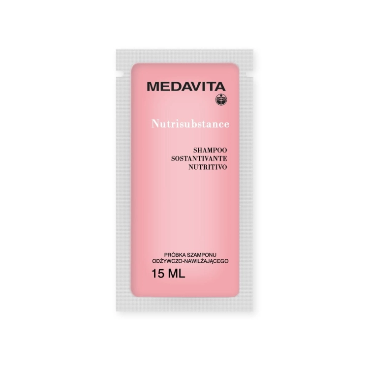 Medavita Nutrisubstance Shampoo Sostantivante Nutritivo – odżywczo-nawilżający szampon do włosów suchych 15ml (próbka)