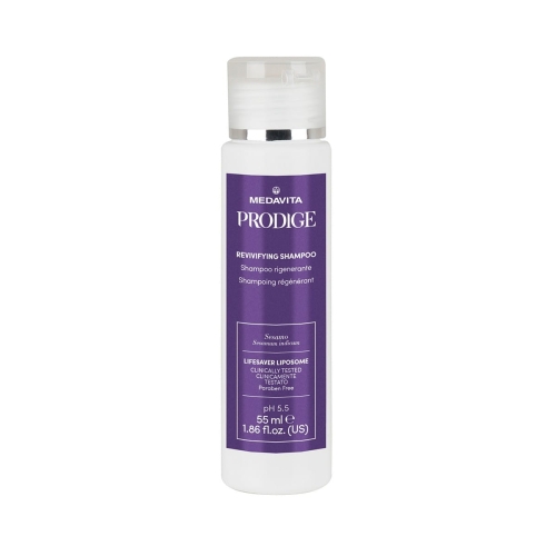 Medavita Prodige Revivifying Shampoo profesjonalny szampon natychmiastowo odbudowujący i regenerujący pH 5.5 55ml