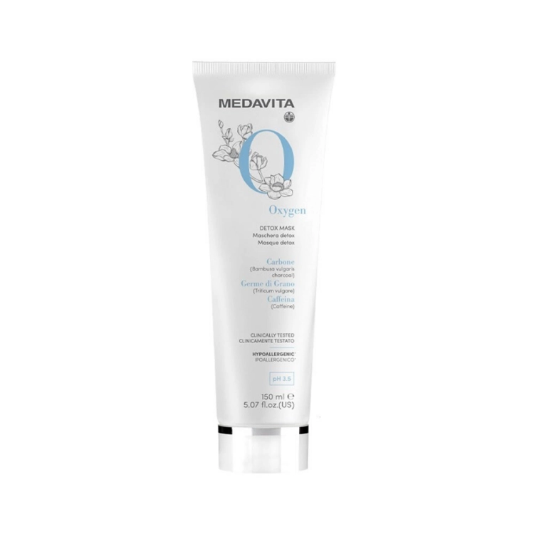 Medavita Oxygen Detox Mask – profesjonalna maska detoksykująca i głęboko oczyszczająca do skóry głowy i włosów 150ml
