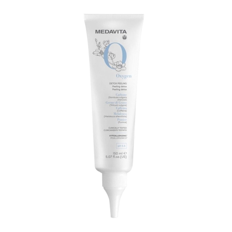 Medavita Oxygen Detox Peeling profesjonalny trychologiczny peeling oczyszczający do skóry głowy 150ml