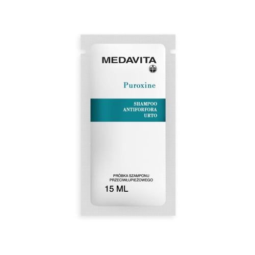 Medavita Puroxine Shampoo Antiforfora Urto – intensywny szampon przeciwłupieżowy 15ml (próbka)