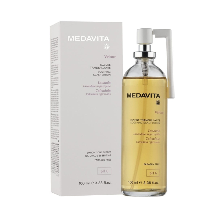 Medavita Velour lozione tranquillante kojący tonik lotion do wrażliwej skóry głowy 100ml