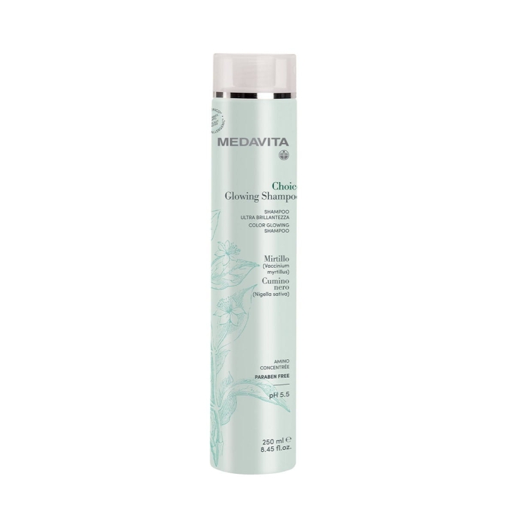 Medavita Choice Color Glowing Shampoo rozświetlający szampon do każdego rodzaju włosów 250ml