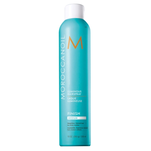 Moroccanoil Finish Medium Lakier do Włosów Średnie Utrwalenie 330 ml Elastyczna Stylizacja i Połysk