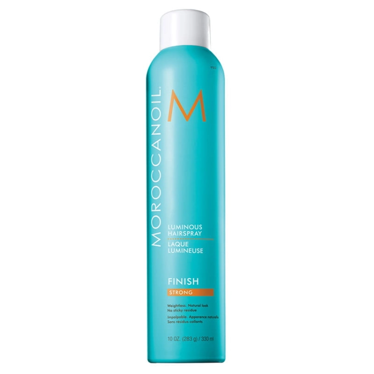 Moroccanoil Luminous Hair Spray Strong – mocny lakier do włosów z olejem arganowym i ochroną przed wilgocią 330ml