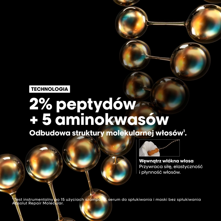 L'Oréal Professionnel Serie Expert Absolut Repair Molecular maska bez spłukiwania termoochronna 100ml