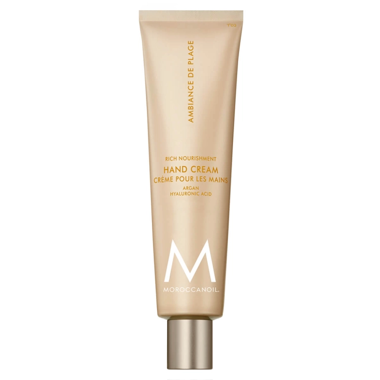 Moroccanoil Hand Cream Ambiance de Plage – intensywnie nawilżający krem do rąk o zapachu plażowej bryzy 100ml