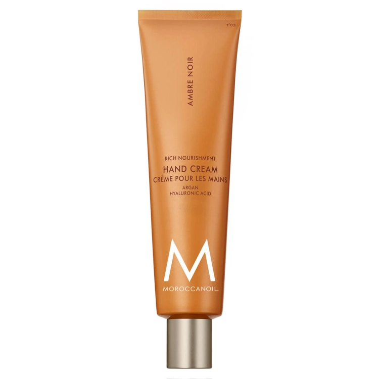 Moroccanoil Hand Cream Ambre Noir – intensywnie nawilżający krem do rąk o zapachu czarnego bursztynu 100ml