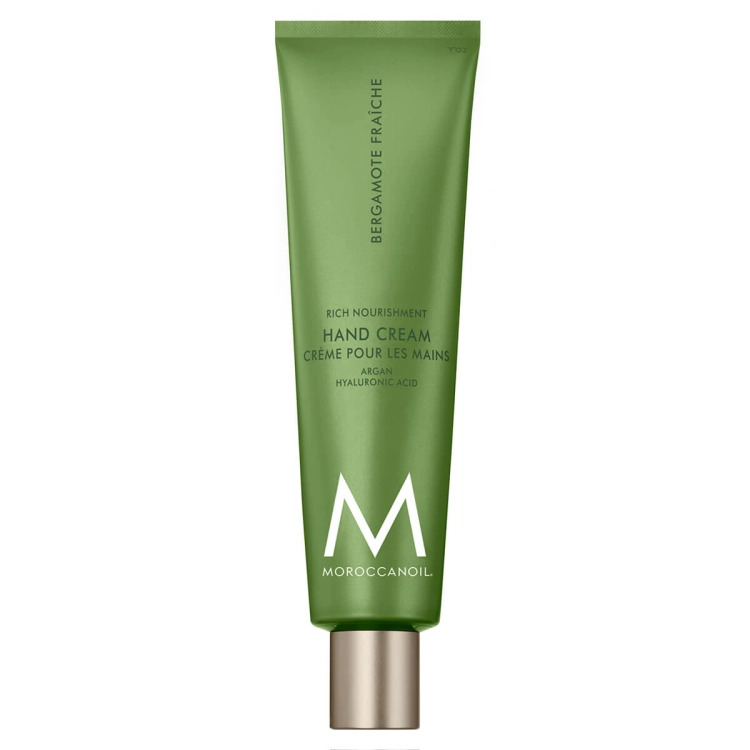 Moroccanoil Hand Cream Bergamote Fraîche – energetyzujący krem do rąk z olejem arganowym i masłem shea 100ml