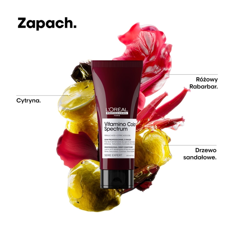 L'Oréal Professionnel Vitamino Color Spectrum odżywka 200 ml – odżywka do włosów farbowanych podkreślająca kolor