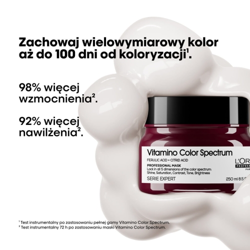 L’Oréal Professionnel Vitamino Color Spectrum Maska do Włosów Farbowanych 250 ml Ochrona Koloru i Połysk