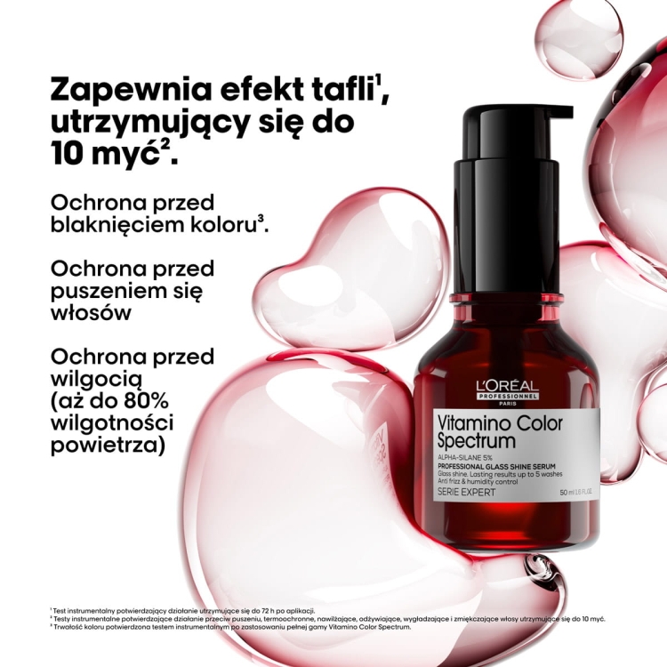 L’Oréal Professionnel Vitamino Color Spectrum Glass Shine serum ochronne 50 ml do włosów farbowanych
