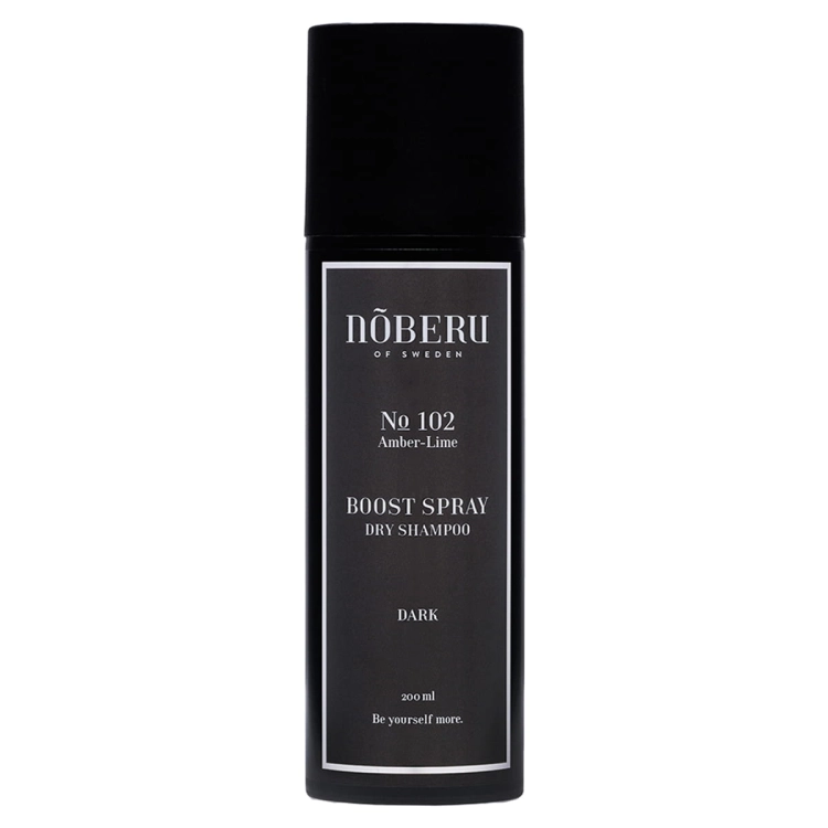 Nõberu Boost Spray Dark Amber-Lime 200 ml – suchy szampon do włosów ciemnych zwiększający objętość