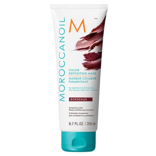 Moroccanoil Color Depositing Mask Bordeaux – maska odżywczo-koloryzująca odcień bordowy / głębokie wino 200ml