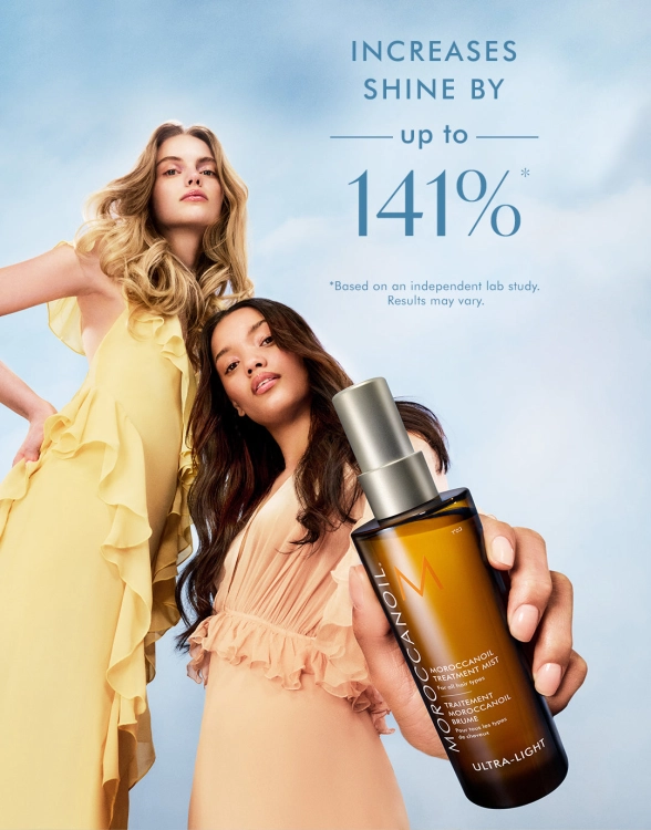 Moroccanoil Treatment Light Mist 100 ml – ultralekka mgiełka do włosów cienkich i delikatnych, wygładzenie i blask