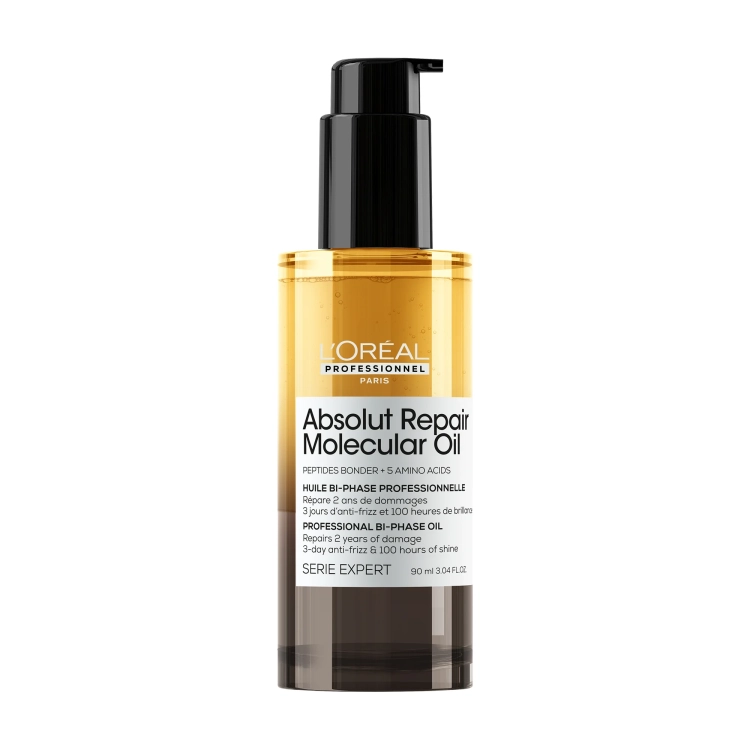 L’Oréal Professionnel Serie Expert Absolut Repair Molecular Dwufazowy olejek do włosów 90 ml – odbudowa i ochrona