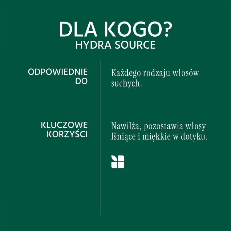 Biolage Hydra Source intensywnie nawilżająca maska do włosów suchych 100ml