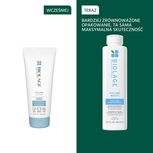 Biolage Volume Boost odżywka nadająca objętość cienkim włosom 400ml