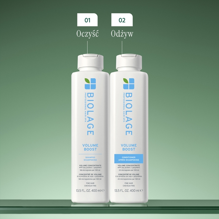 Biolage Volume Boost odżywka nadająca objętość cienkim włosom 400ml