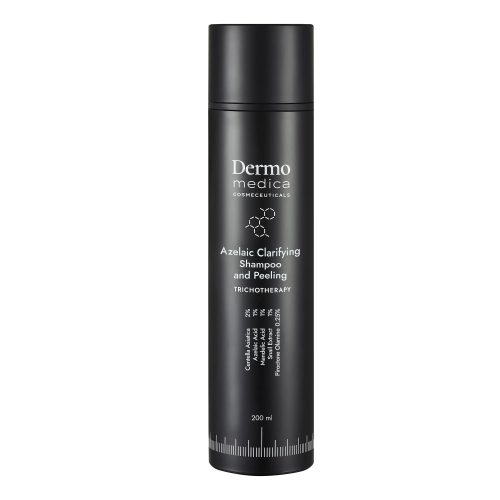 Dermomedica Azelaic Clarifying Shampoo and Peeling Trychologiczny Szampon i Peeling Oczyszczający 200 ml