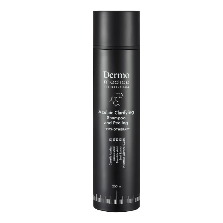 Dermomedica Azelaic Clarifying Shampoo and Peeling Trychologiczny Szampon i Peeling Oczyszczający 200 ml